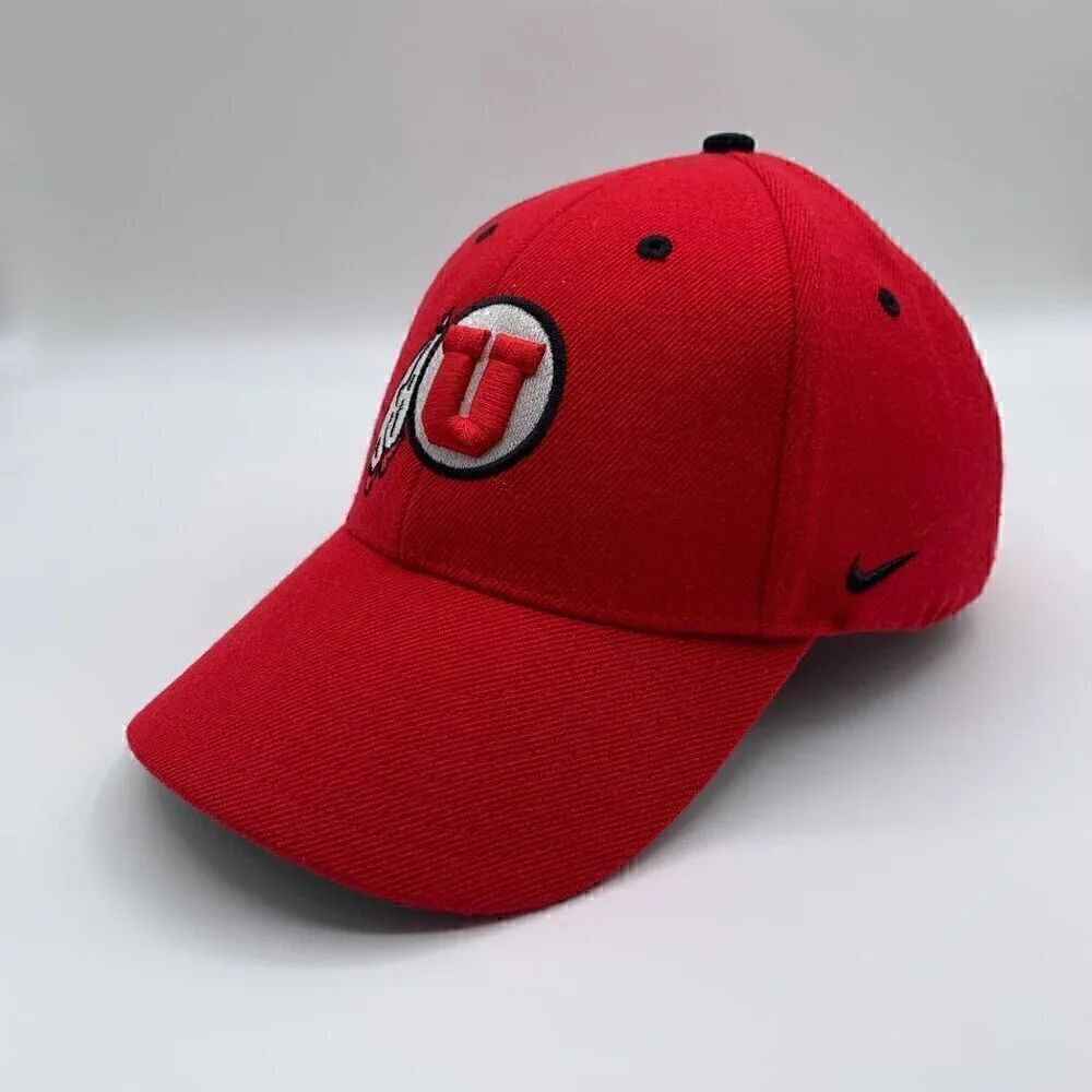 Utah Utes NCAA Red Nike Wool Blend Strapback Hat